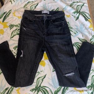 rsq black skinny jeans